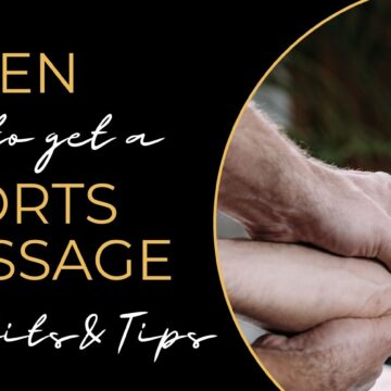 when to get a sports massage - gold pro massage